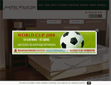 Tablet Screenshot of hotelpoleczki.pl